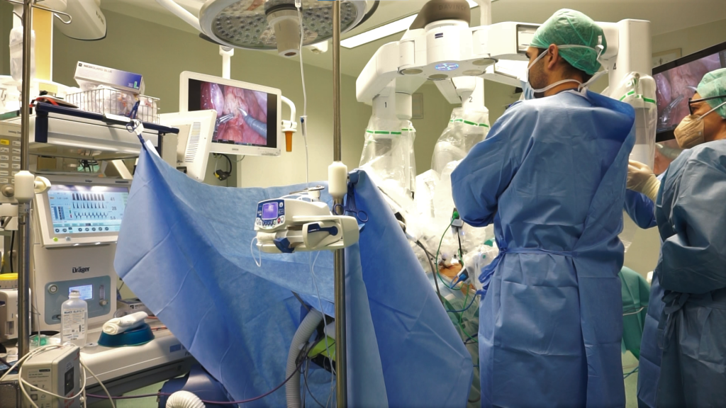 Robot chirurgia pediatrica Ospedale Bergamo